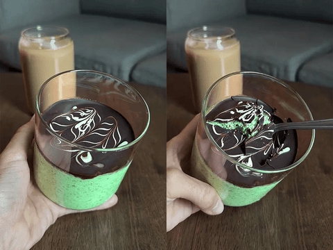 Recette Overnight Oats : Menthe Chocolat 🍫🌿 - @apricotmaxine