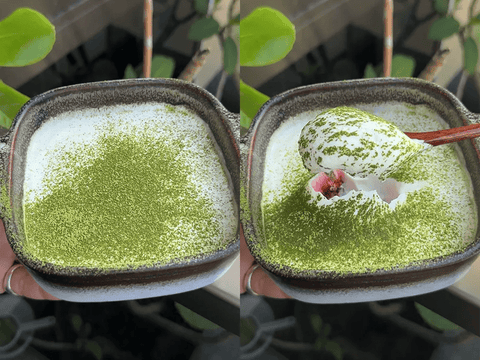 Recette Tiramisu Matcha Framboises Protéiné 🍵🤍 - @apricotmaxine