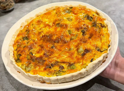 Recette Mini Quiche aux Poireaux Maison - @apricotmaxine