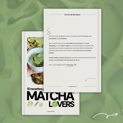 10 recettes pour mes MATCHA LOVERS