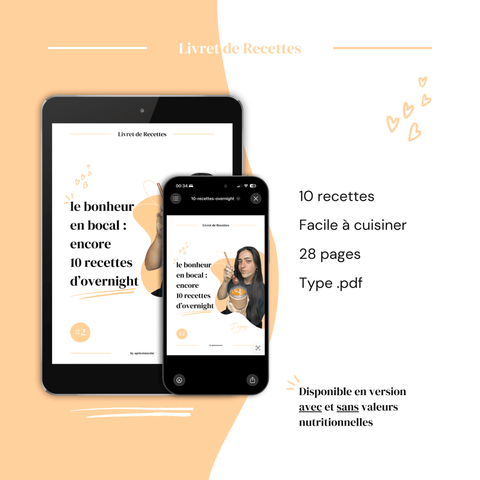 Le bonheur en bocal : encore 10 recettes d'overnight - @apricotmaxine - @apricotmaxine